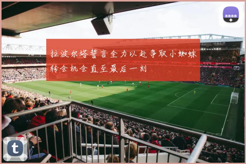 拉波尔塔誓言全力以赴争取小蜘蛛转会机会直至最后一刻