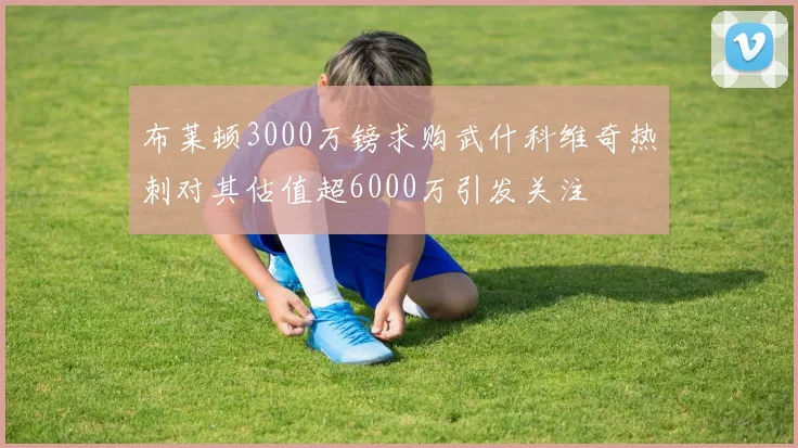 布莱顿3000万镑求购武什科维奇热刺对其估值超6000万引发关注